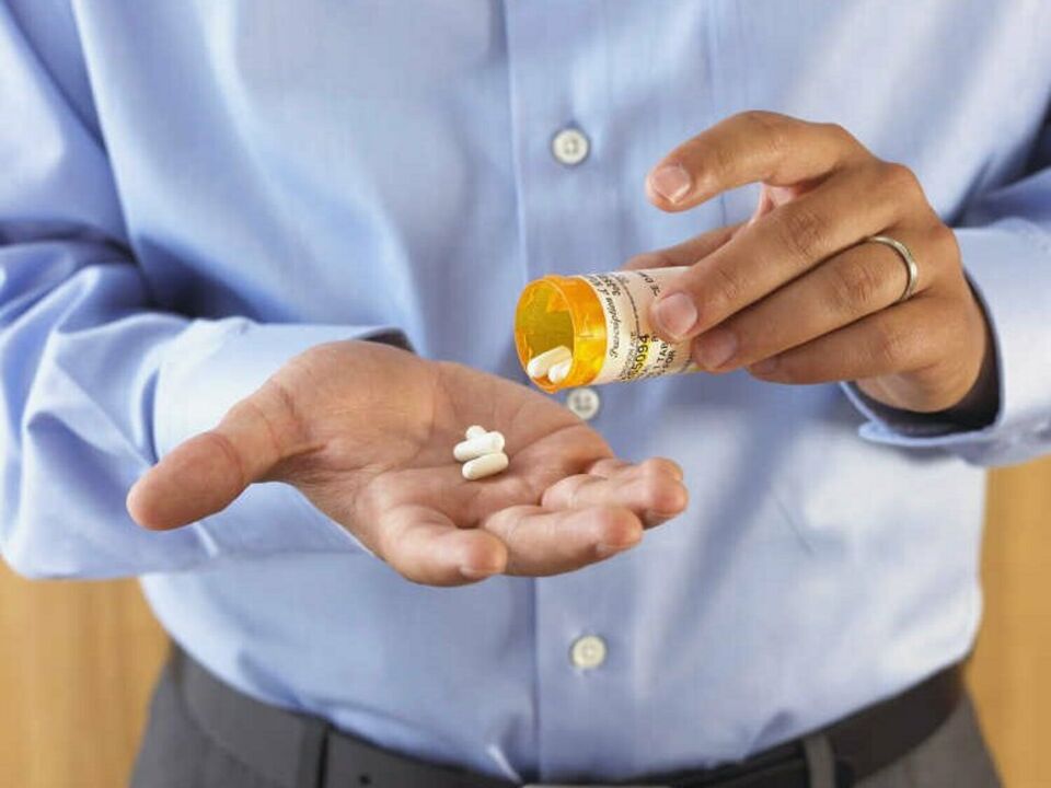 Compresse per i sintomi della prostatite