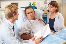 Trattamento della prostatite in ospedale